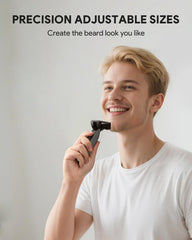 Zerika skin protector attached to the guard for skin-safe grooming