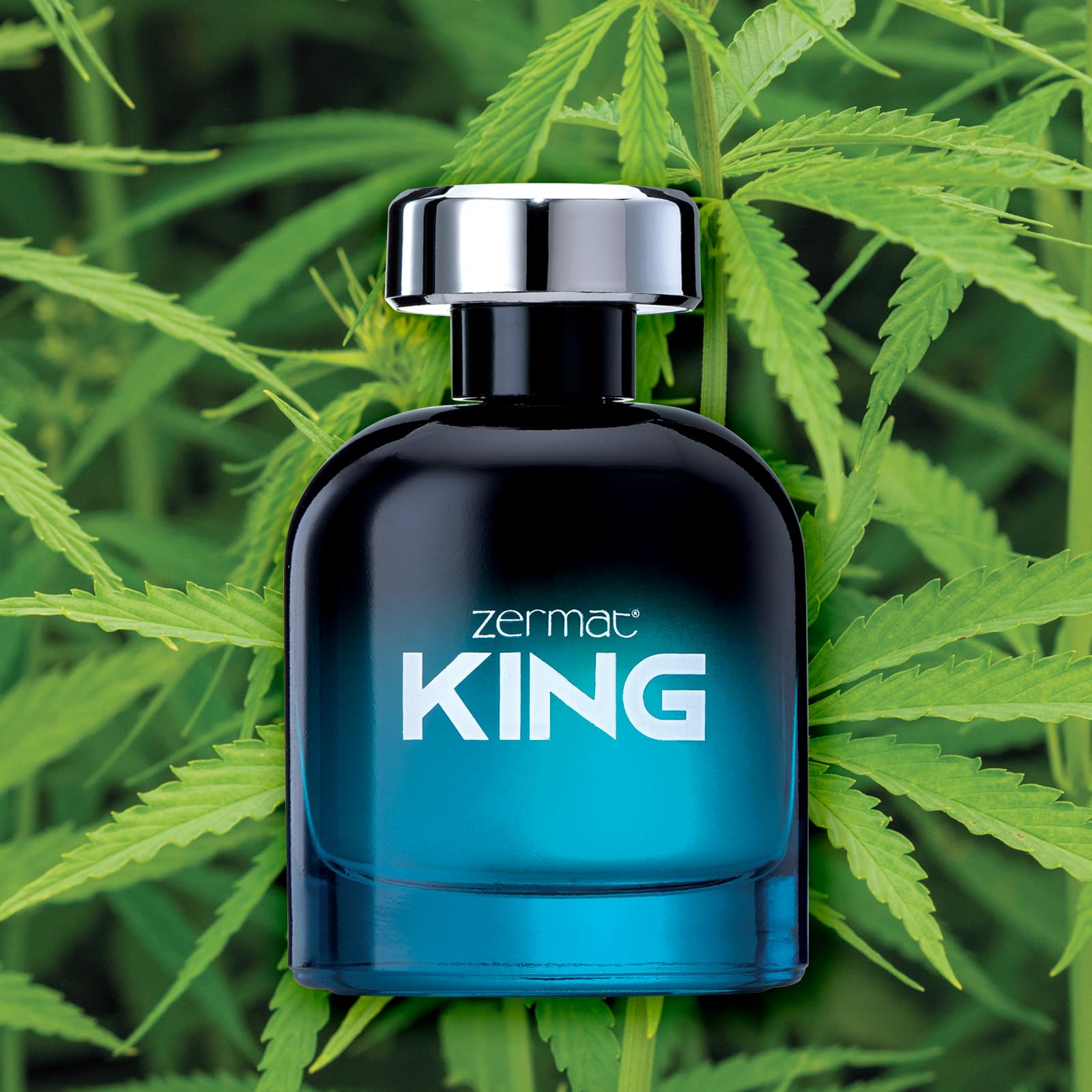 Zermat King bottle cap close-up with premium design