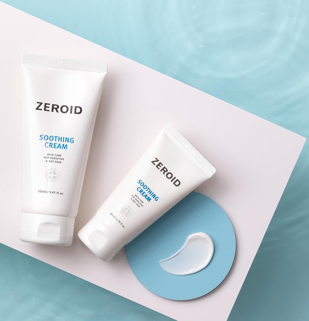 ZEROID gentle-for-all-ages packaging conveys safe daily use.