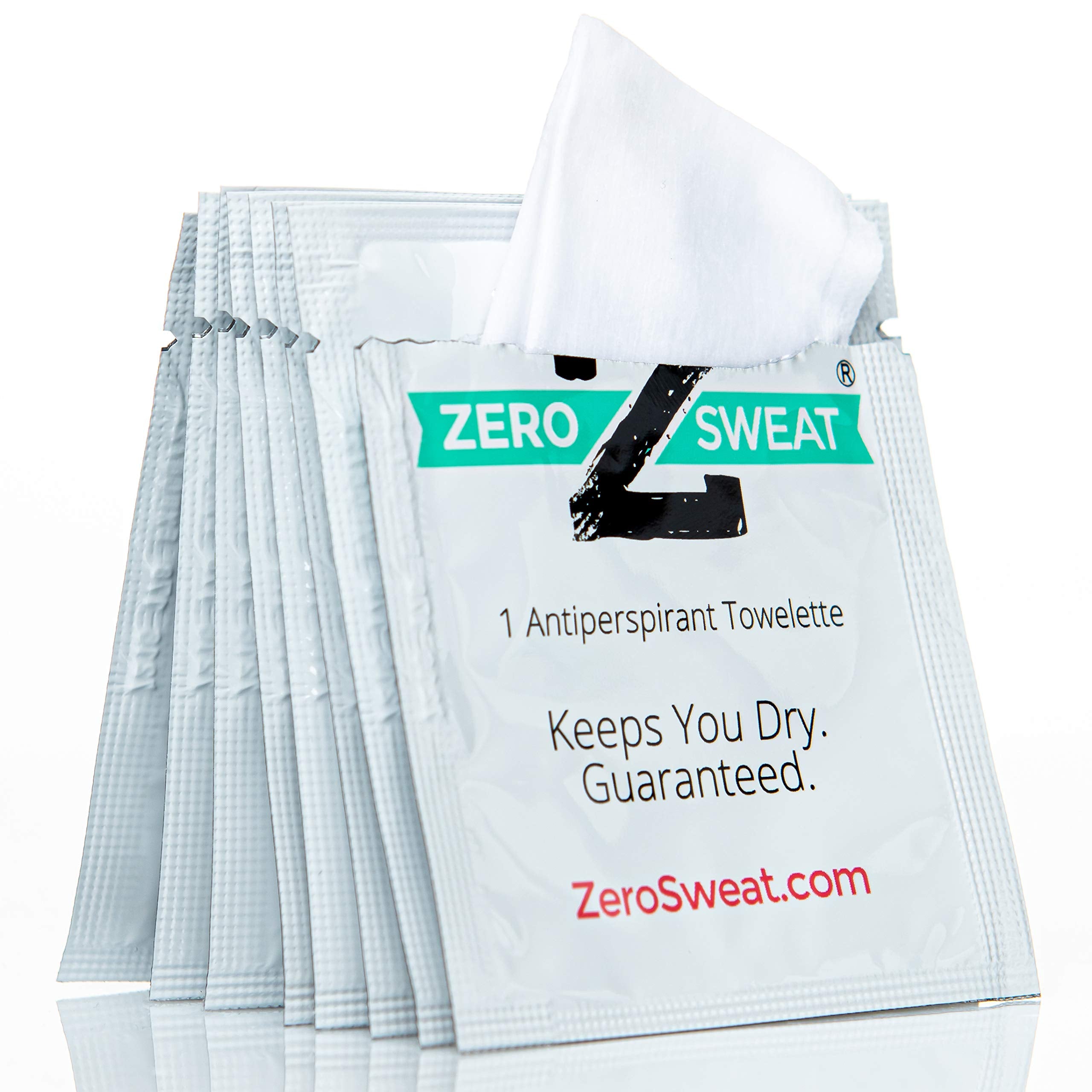 ZeroSweat wipes case on dresser signaling ready-to-use convenience at home