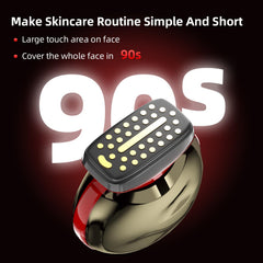 ZERREY Face Massager Microcurrent Toning targets dermis for elasticity support.