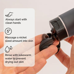 ZEUS Charcoal Face Wash ingredients charcoal caffeine vanilla for detox and brightness