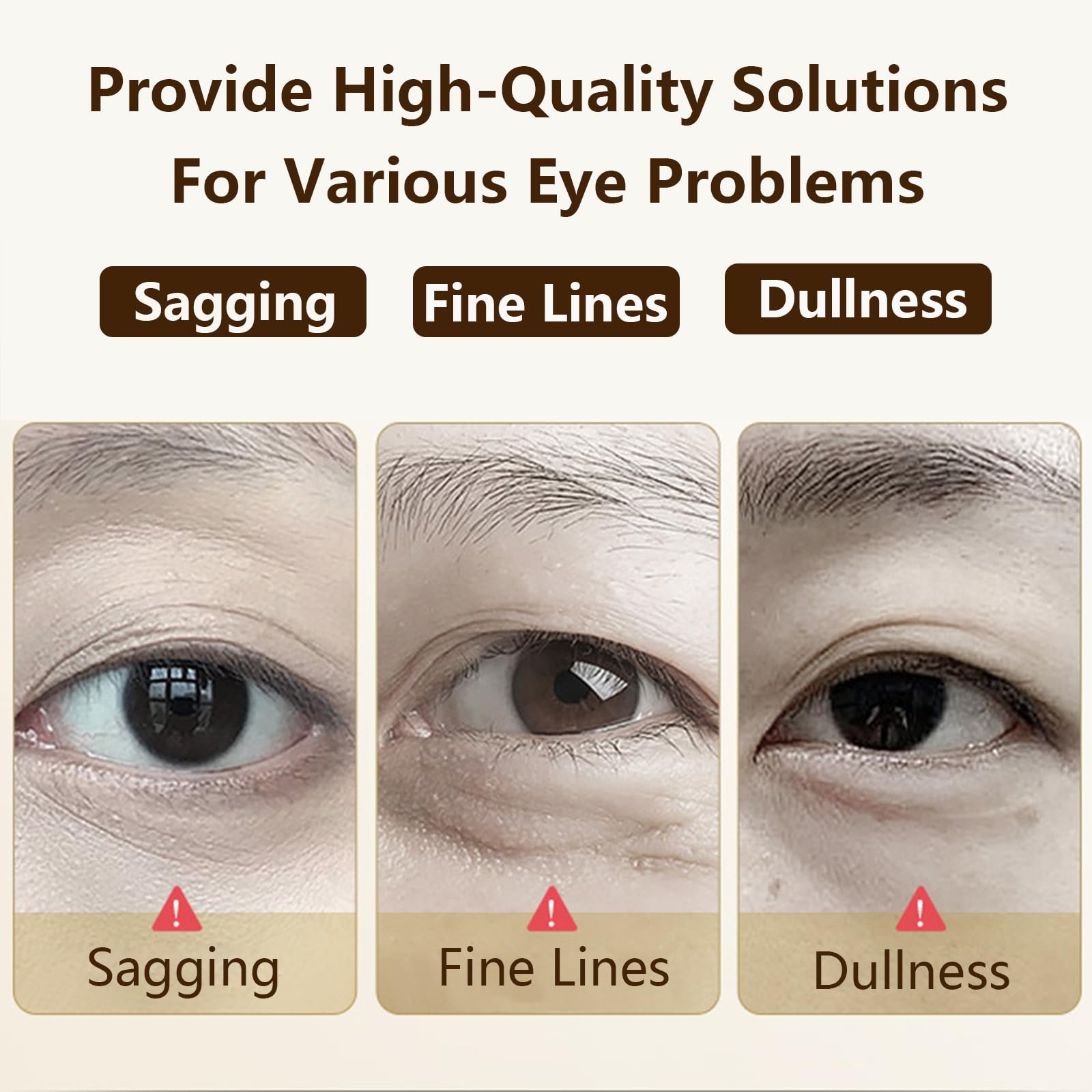 Zevorify Retinol-infused eye treatment packaging highlighting anti-aging inspired care.
