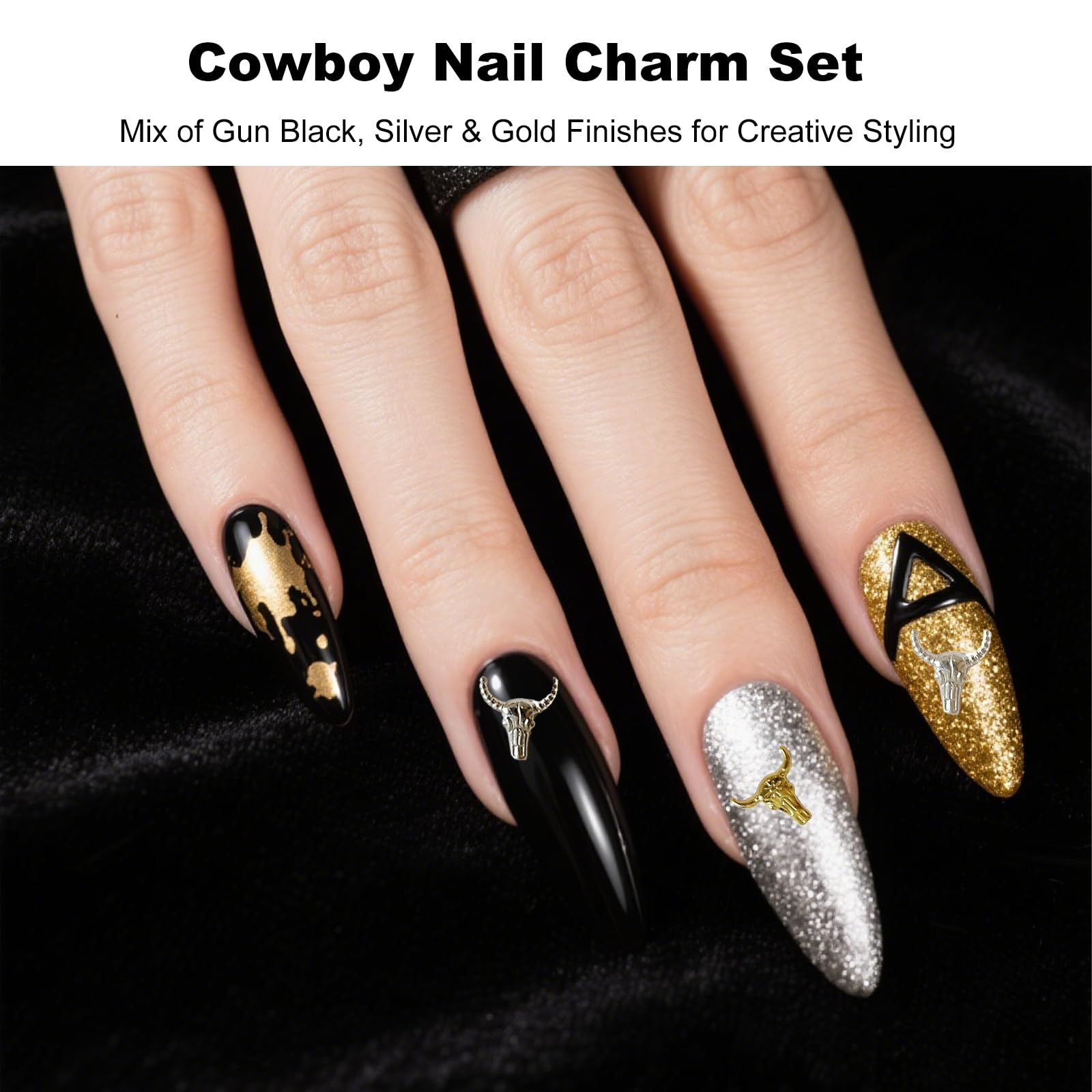 ZGGAZCA western decor charms ideal for rodeo themed events