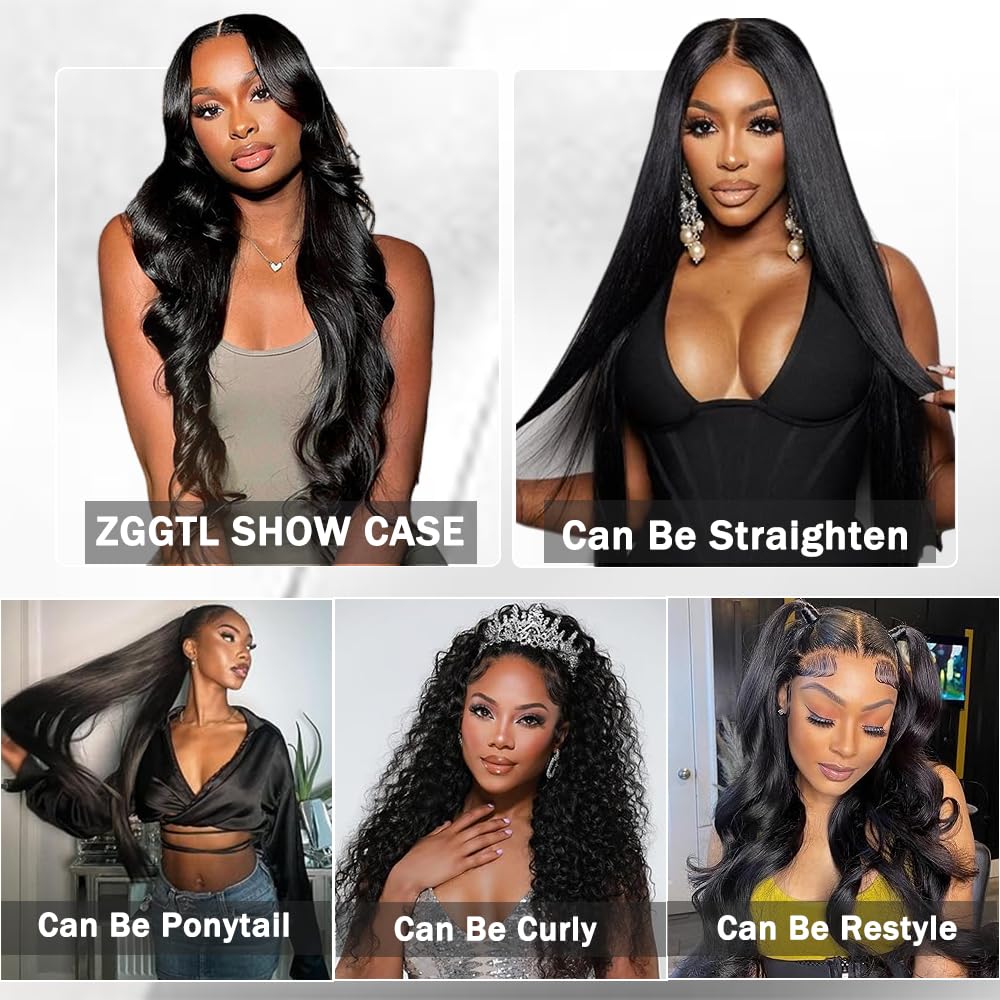 ZGGTL Brazilian hair closeup highlighting soft texture and durable construction