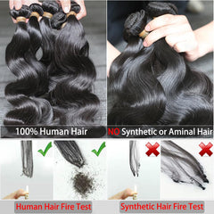 ZGWG 12A Body Wave Bundles 20-inch, durable and reusable hair option.
