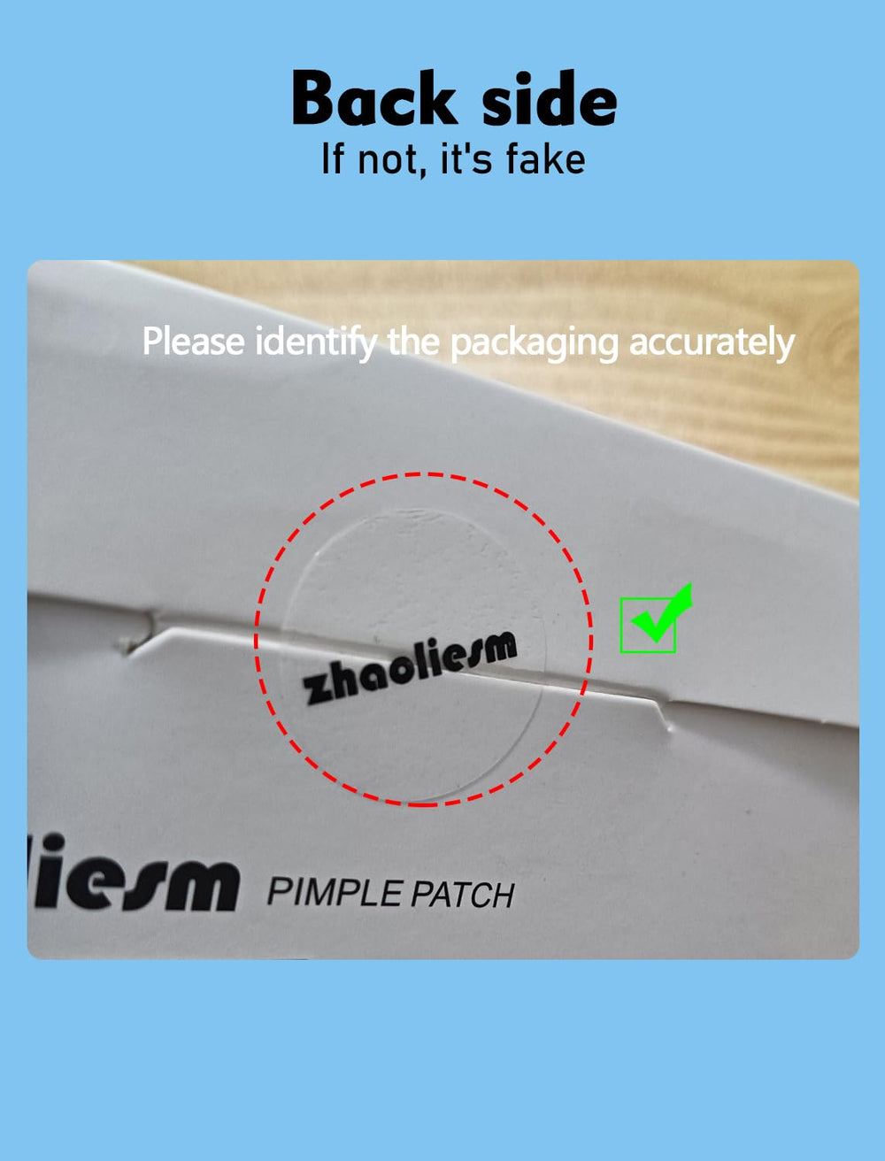 ZHAOLIESM breathable and waterproof patch stays put overnight