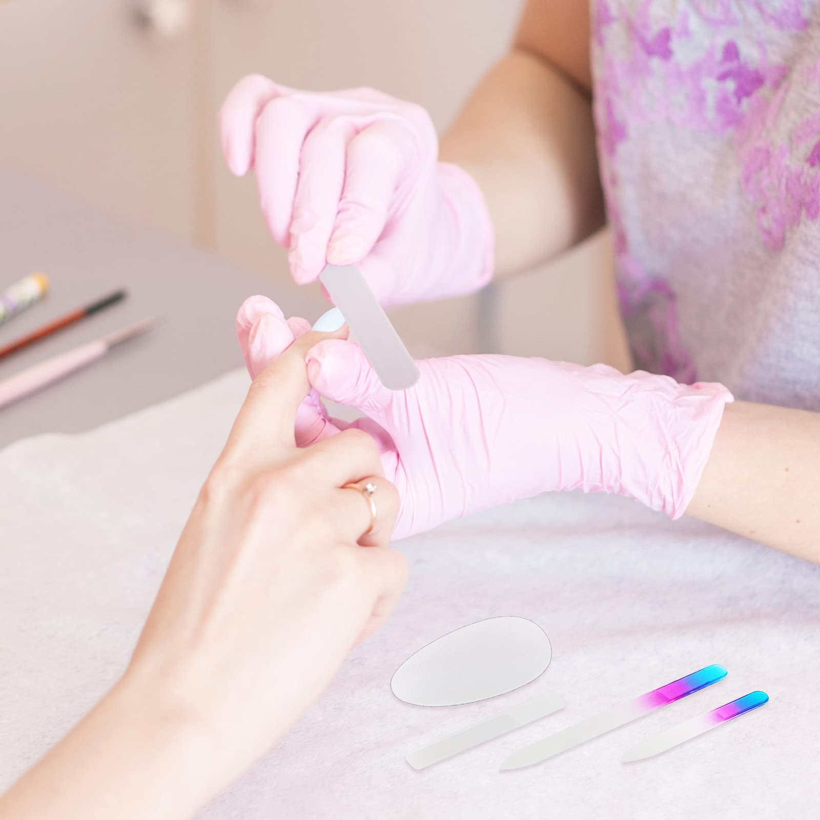 Zhehao glass file kit delivers a smooth finish after use.