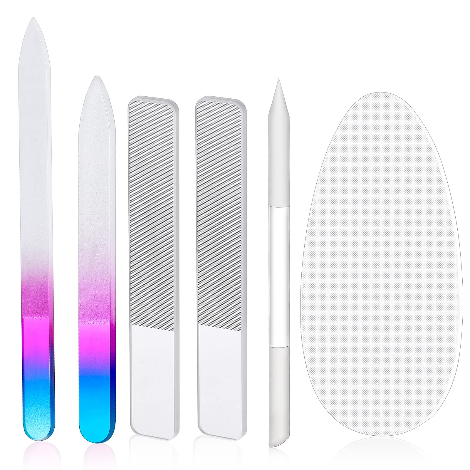 Zhehao glass nail file gradient for precise shaping and a smooth finish.