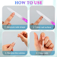 Zhehao nano foot scrubber callus remover helps soften tough heel skin.