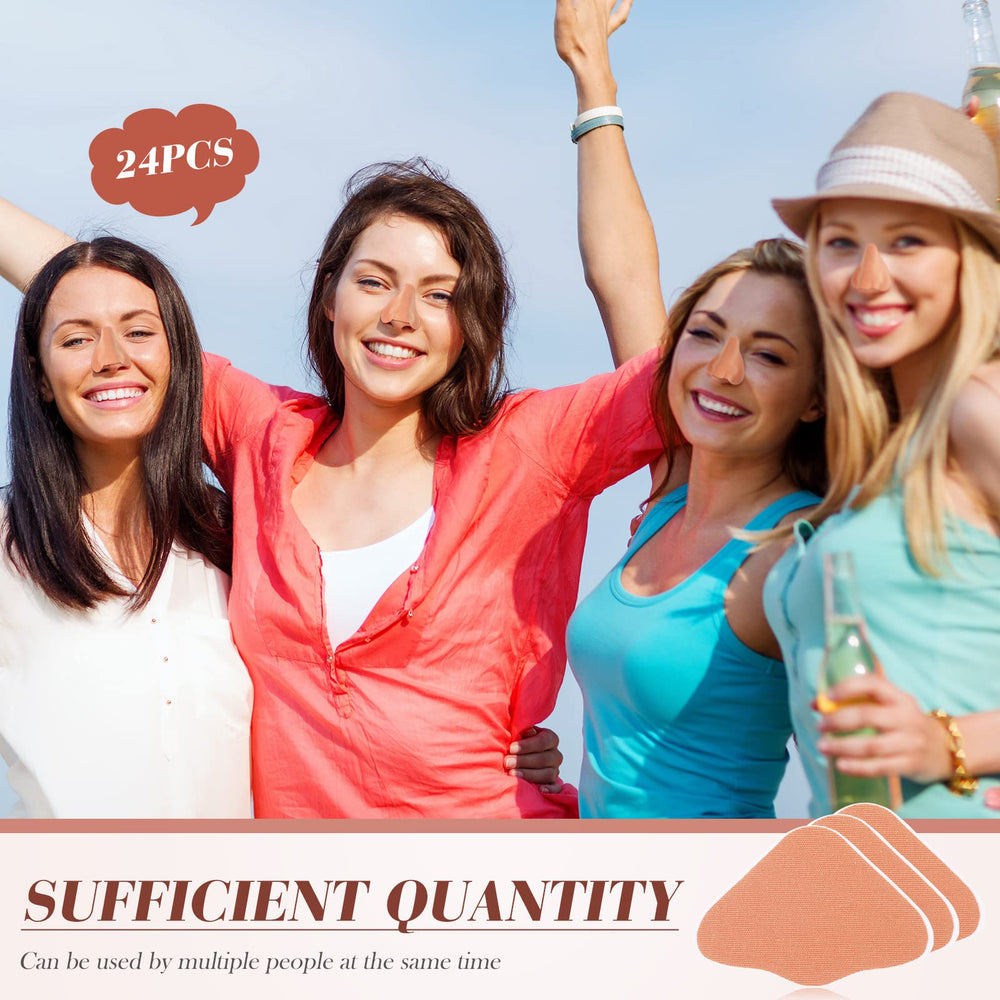 Zhengmy beige cotton nose patch highlights breathable fabric for all-day comfort.