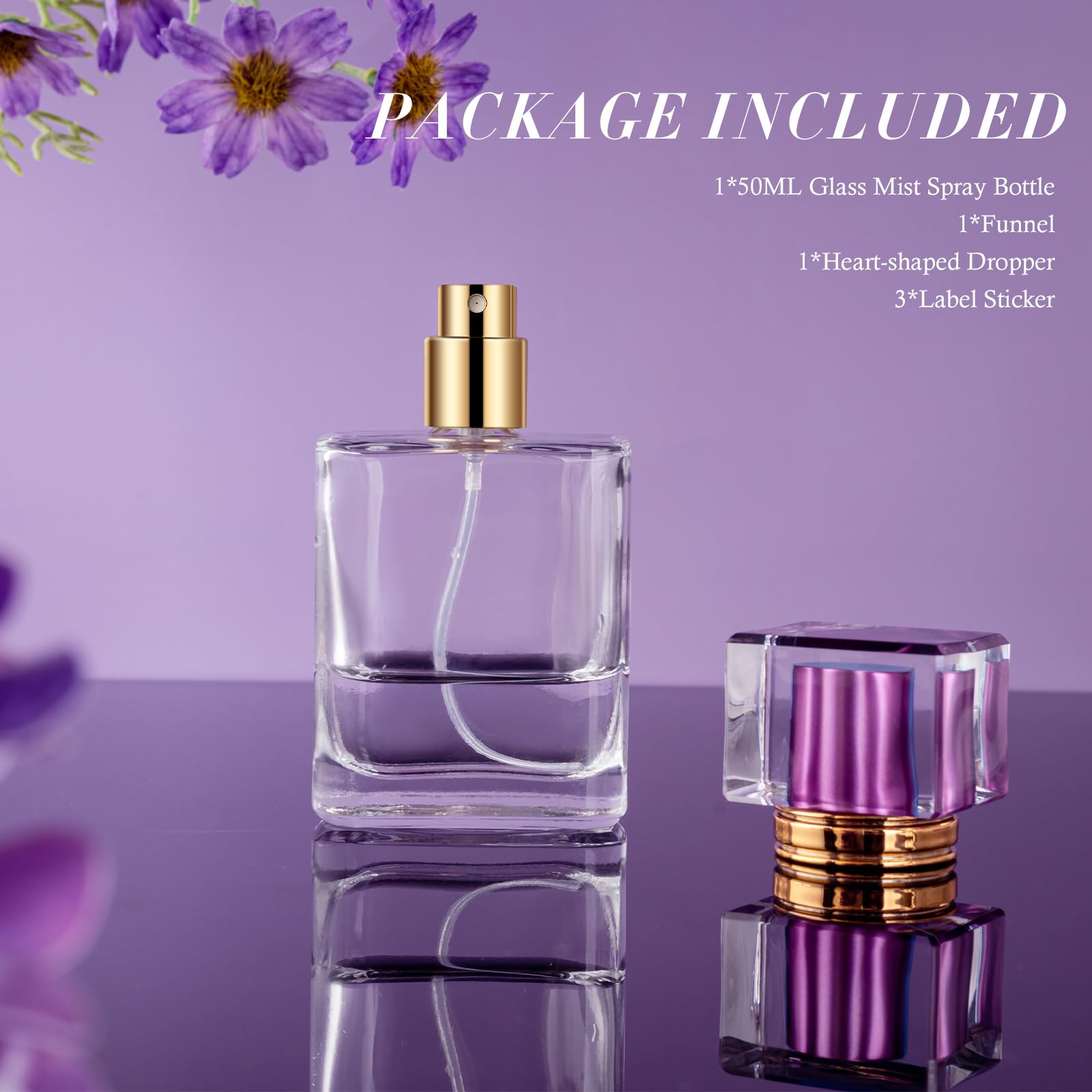 ZHENGYAOYANG refillable perfume bottle supports multiple scents and samples.