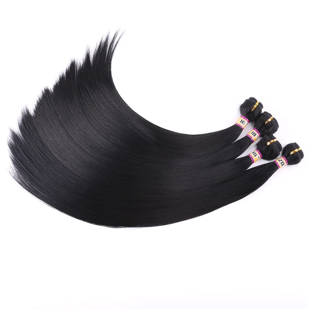 ZHENLISI quick weave bundles 4 pack 18 inch for ready-to-wear styles
