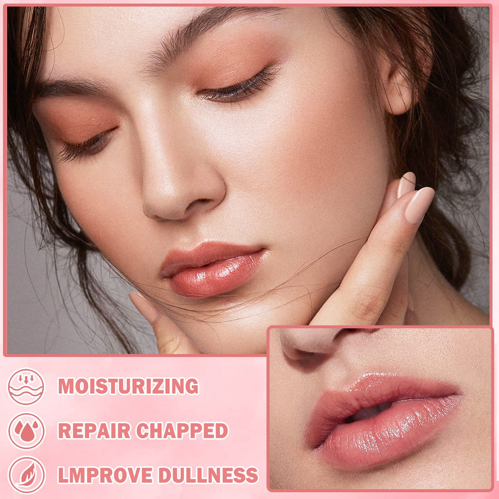 ZHISHUDL exfoliating bee lip balm smooths lips with gentle texture