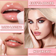 ZHISHUDL lip care essence close-up shows creamy texture