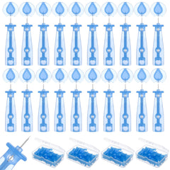 ZhouBoat 200 Pcs Sterile Acne Needle Kit packaging shows organized long-term supply