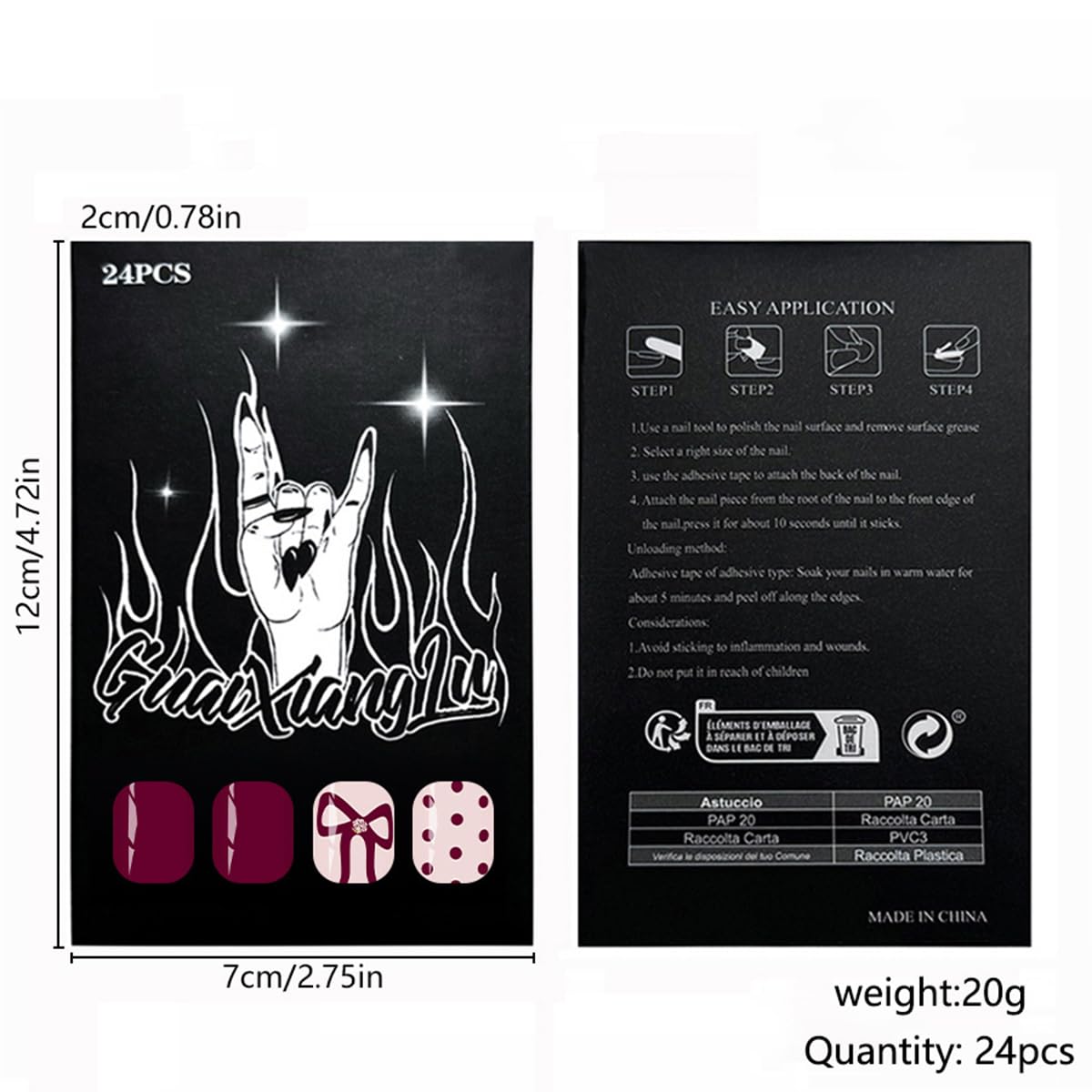 ZIFANHU jelly glue stickers enabling mess-free adhesion