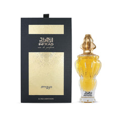 Zimaya Infrad Luxe Pour Femme outer box emphasizing premium presentation and lasting impression.