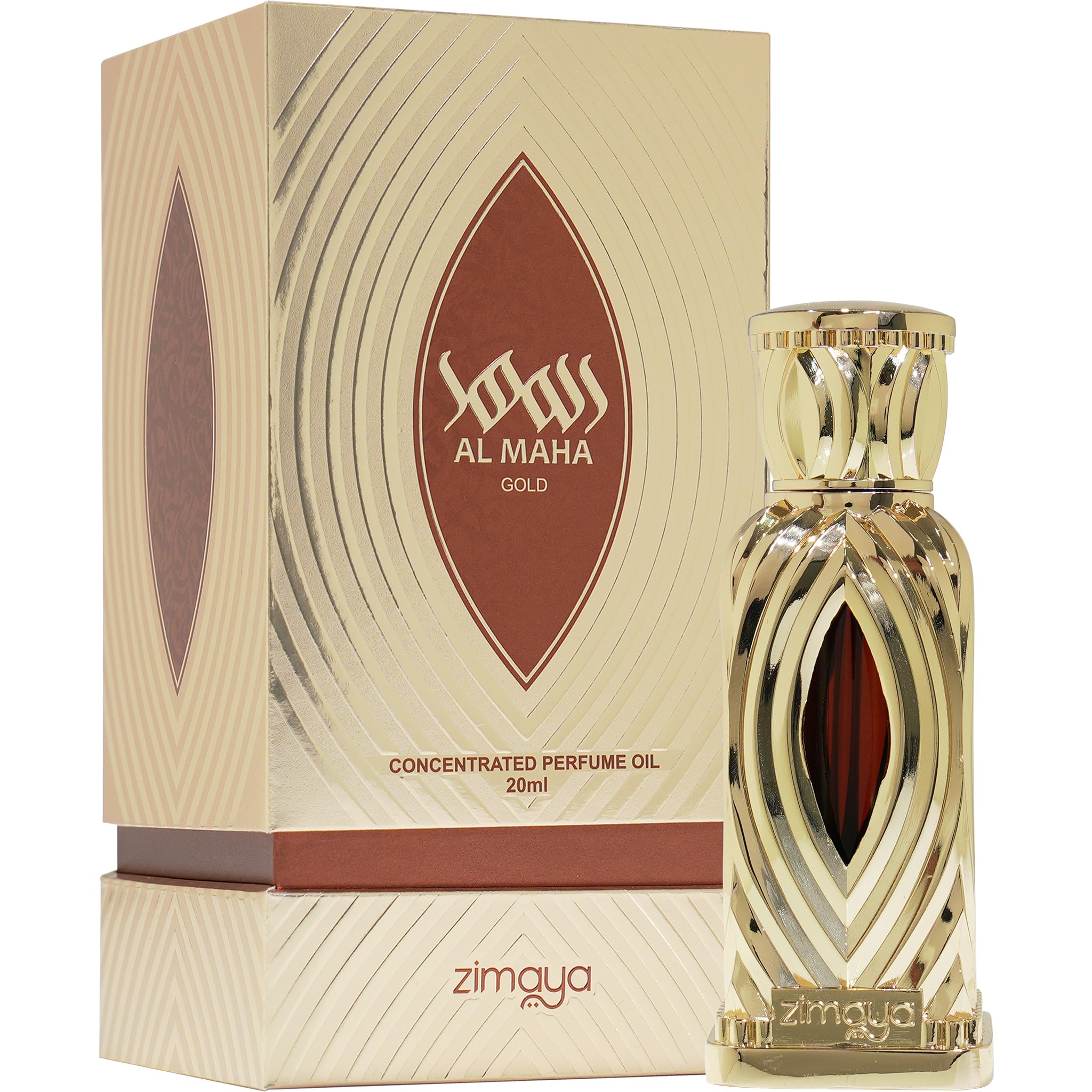 Zimaya Maha Gold packaging and label emphasize premium gifting vibe.