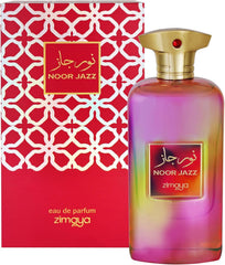 Zimaya Noor Jazz spray mist releasing saffron and jasmine notes for lasting impression