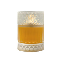 Zimaya Sharaf Divine bottle shows bergamot and cinnamon opening for vibrant first impression.