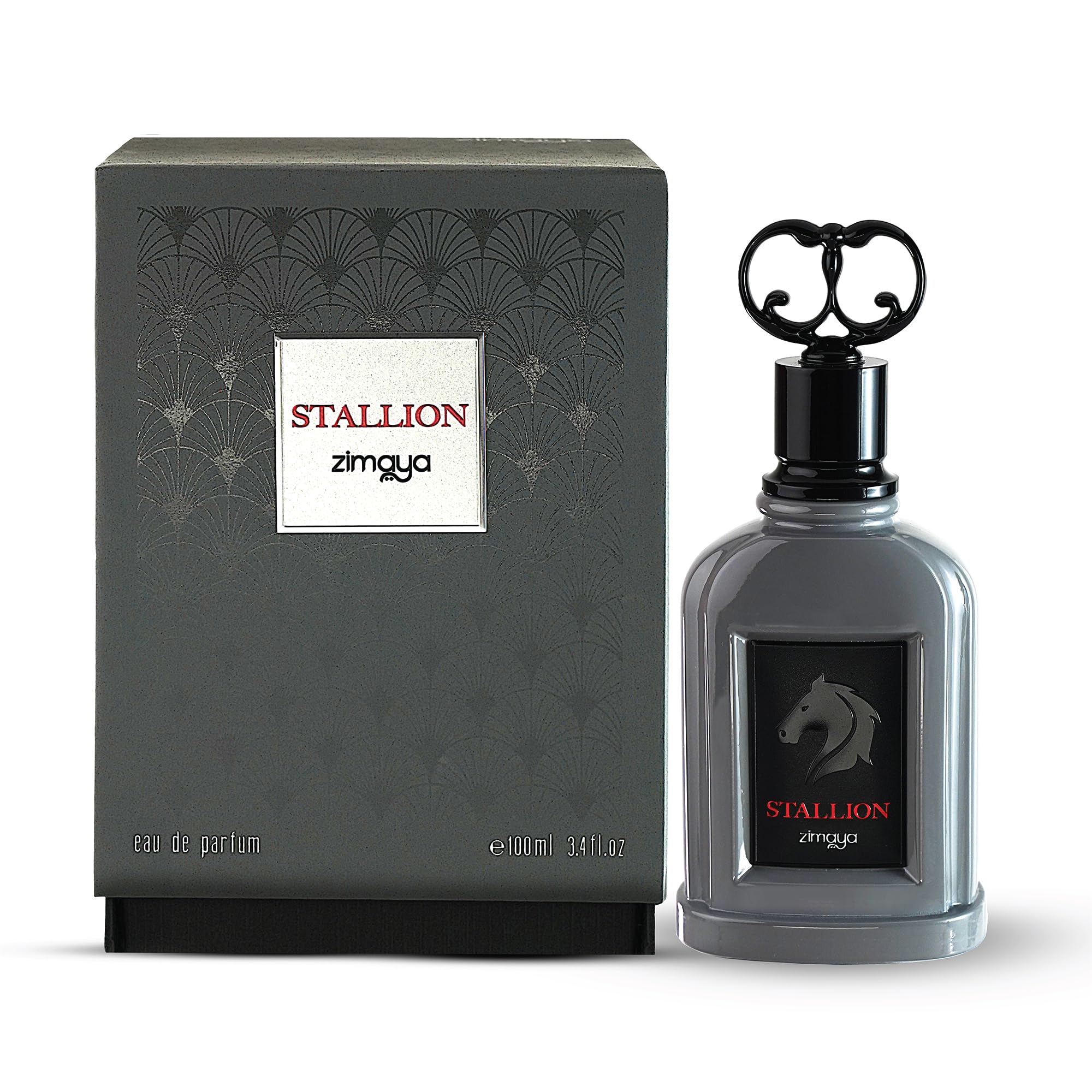 Zimaya Stallion spray highlights long-lasting aroma for all-day confidence.