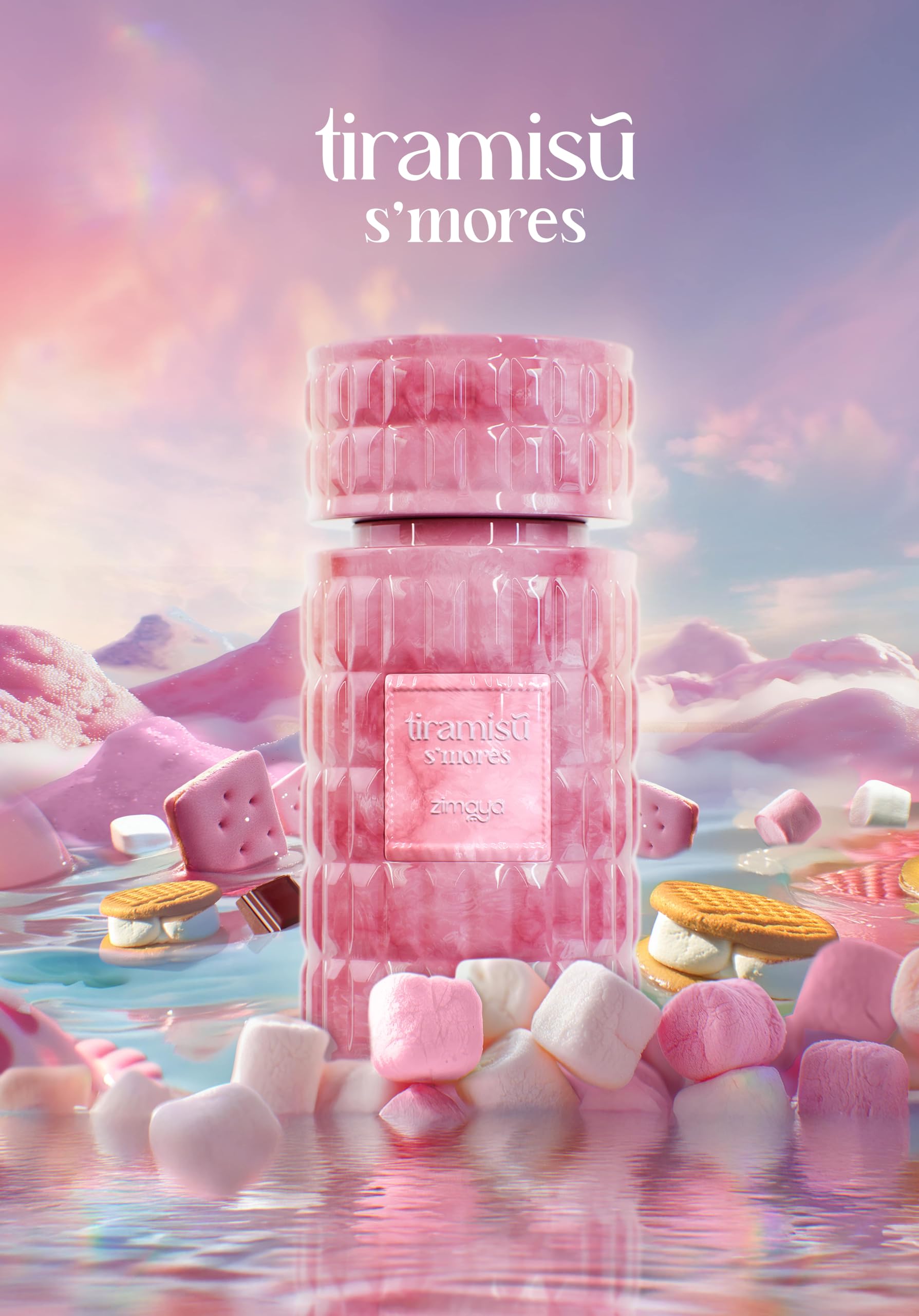 zimaya Tiramisu S'mores packaging showcases premium gift-ready presentation