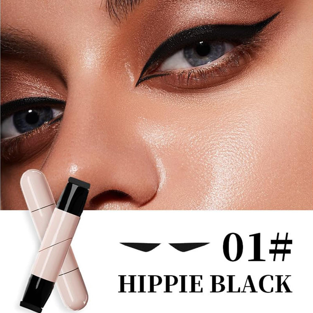 Zimdun gel eyeliner pencil set in black for bold, smudge-resistant lines.