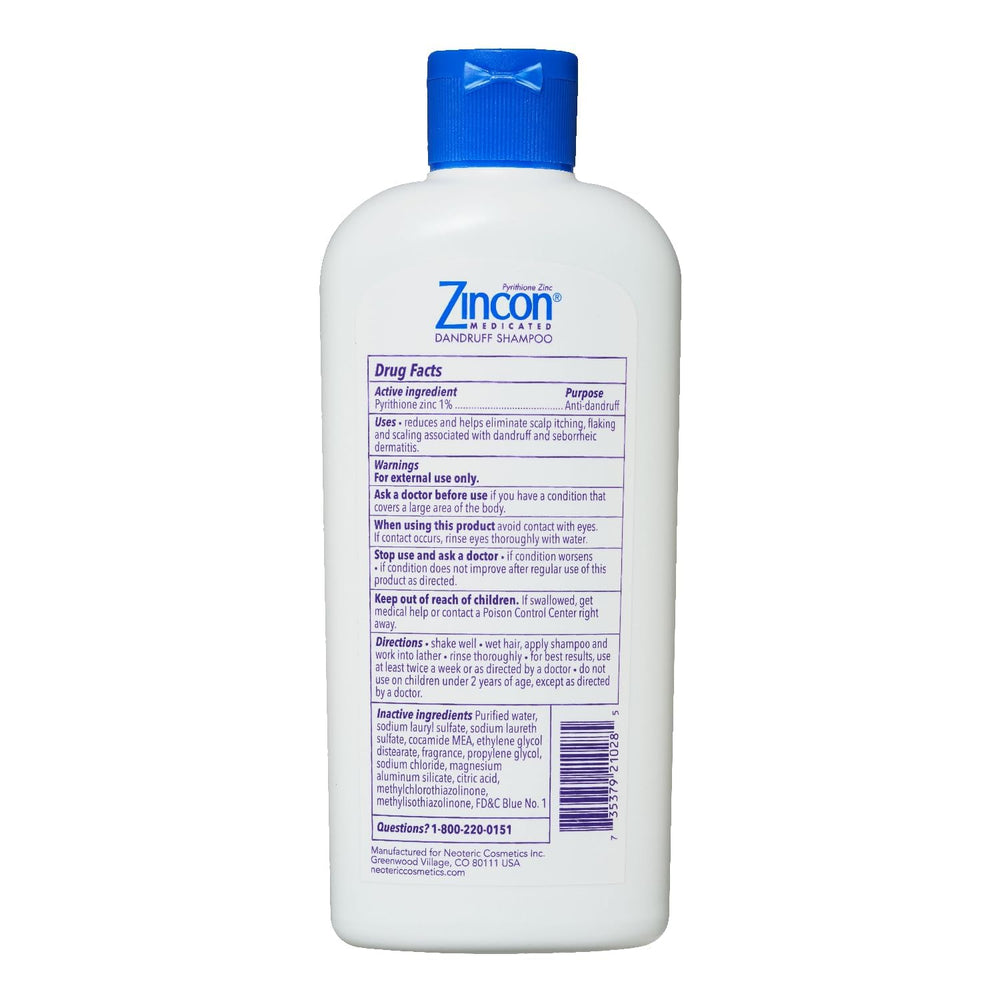 ZINCON on sink display supports easy shopping decisions.