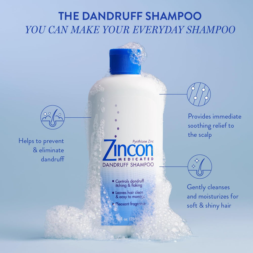 ZINCON pour action highlights easy application and flakes control.