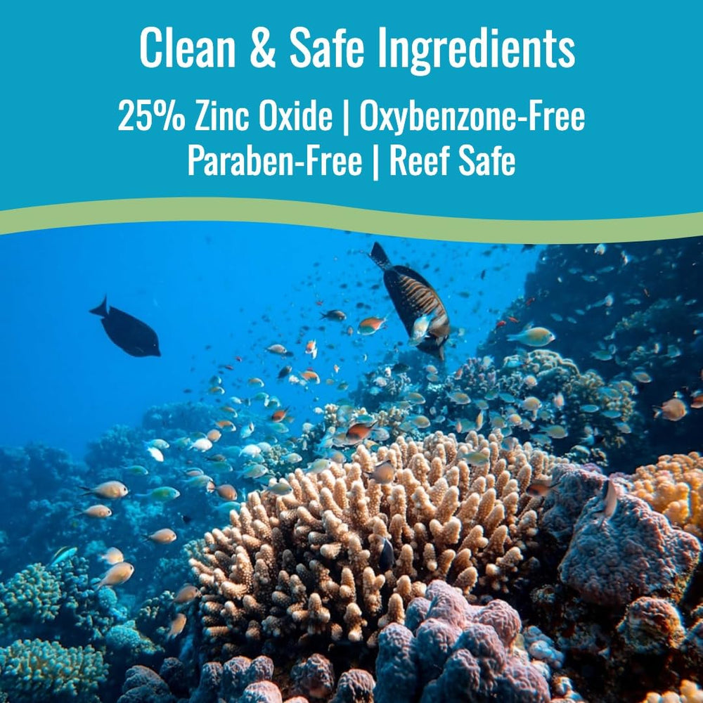 Zinka compact 0.6oz tube shown for portable protection.