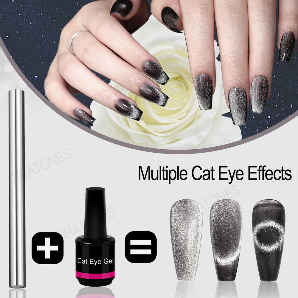 ZIRATONES DIY nail art kit supports creative, on-demand designs.