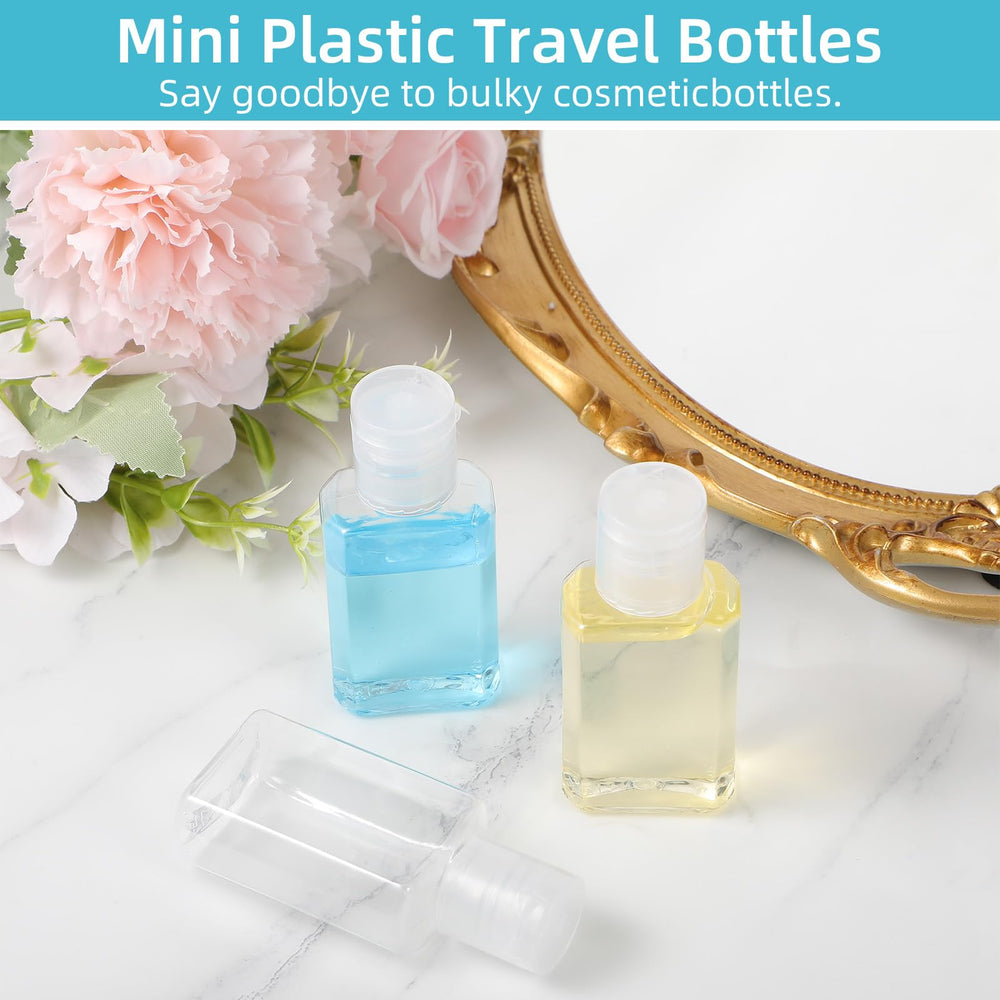 zisiueel travel bottle set in package view ready for planning refills