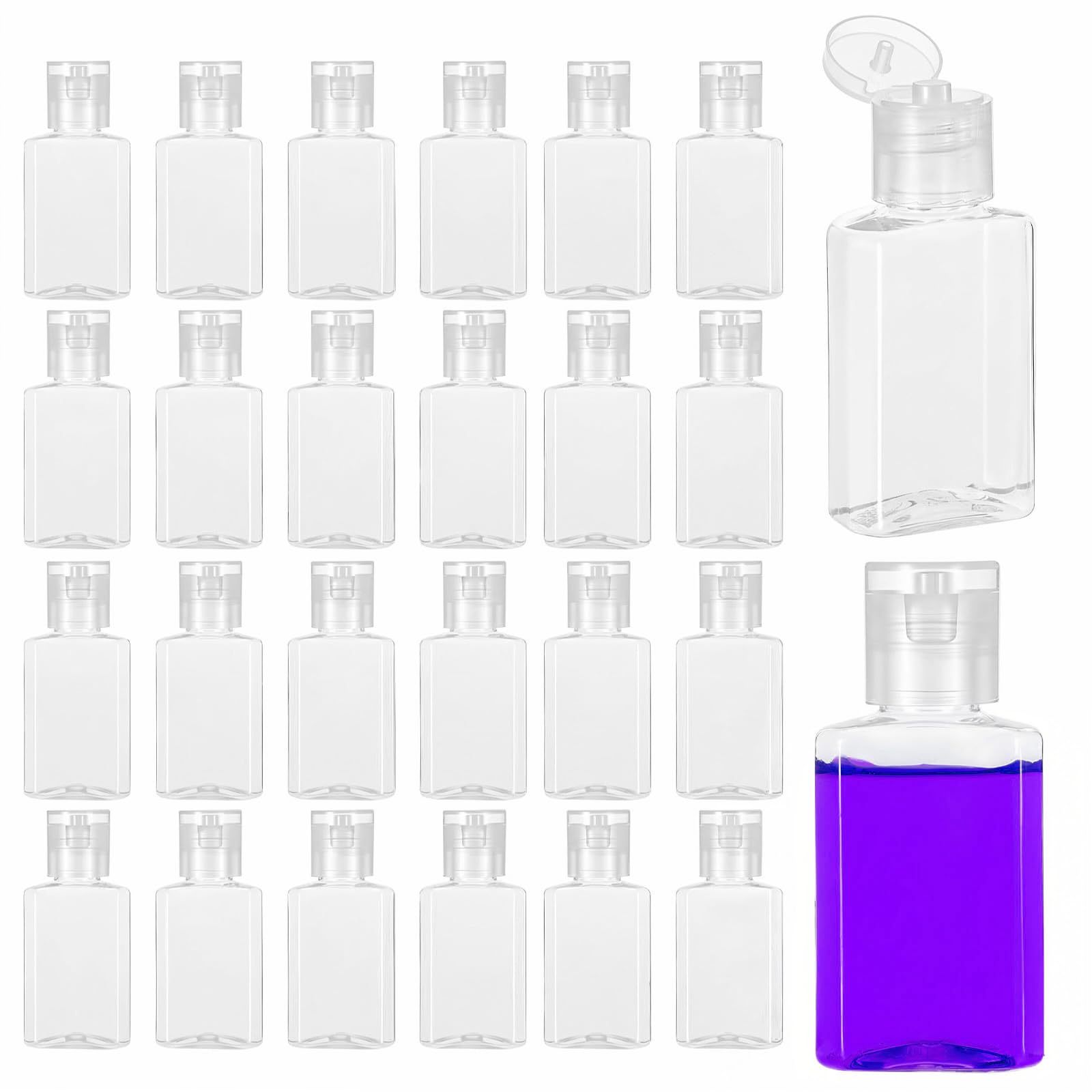 Zisiueel compact 1oz bottle suitable for camping and business travel.