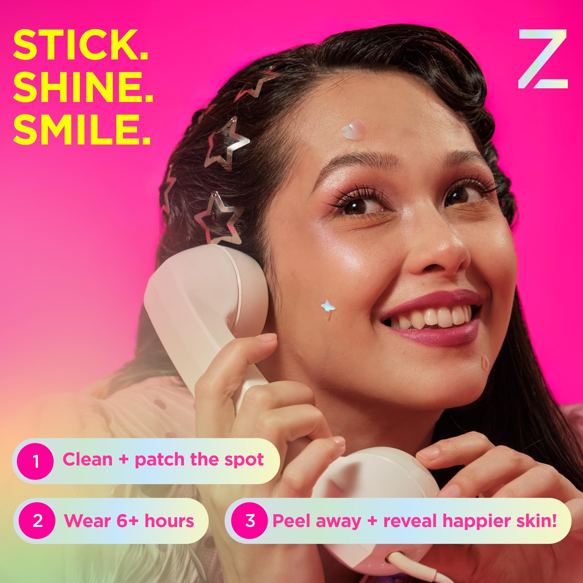 ZitSticka DreamHolo patches feel like a second skin for quick protection.