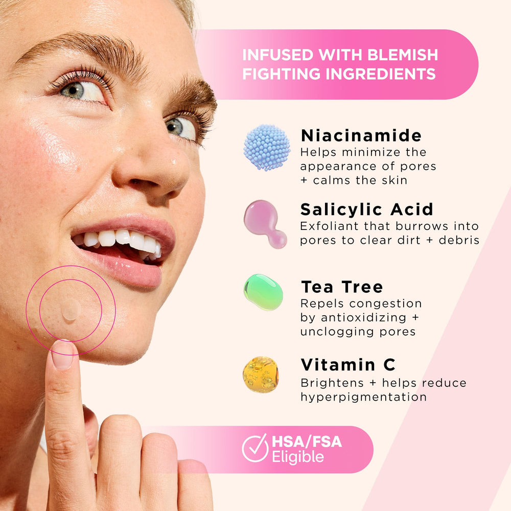 Goo Getter nose pore strips on the nose for clearer pores