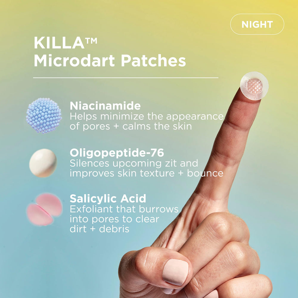 ZitSticka KILLA patches target early-stage pimples with penetrating active ingredients.