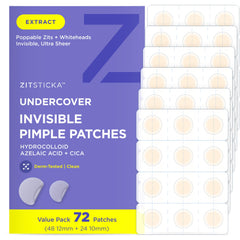 ZitSticka UNDERCOVER 72ct packaging with discreet patches