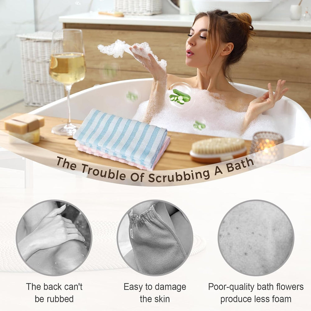 ZIVWAGX Blissal Exfoliating Towel suitable for body and face in one tool.