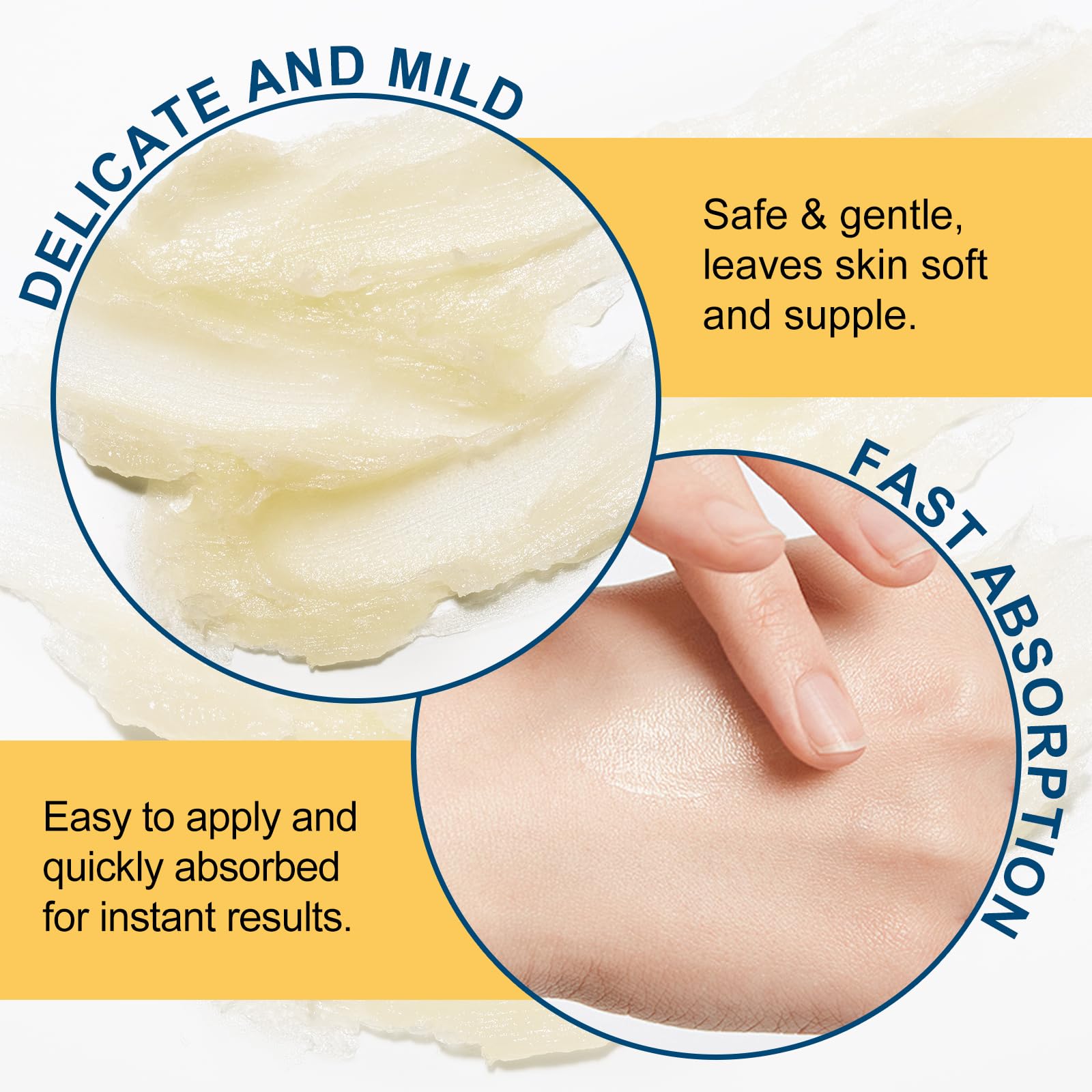 ZIXAOK Retinol Firming Serum Stick on chest area illustrating even texture improvement
