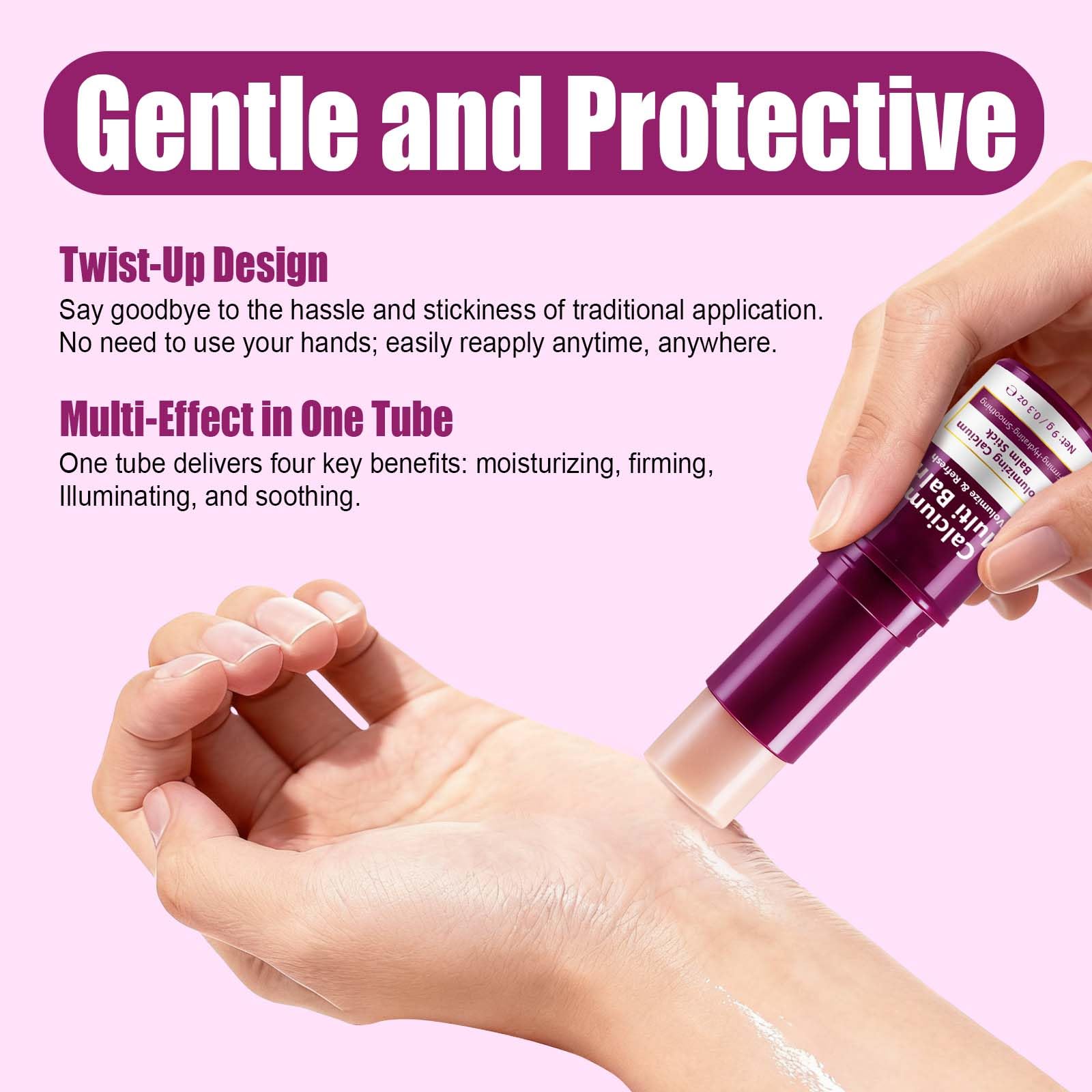 Product packaging and ingredients highlight for informed care.