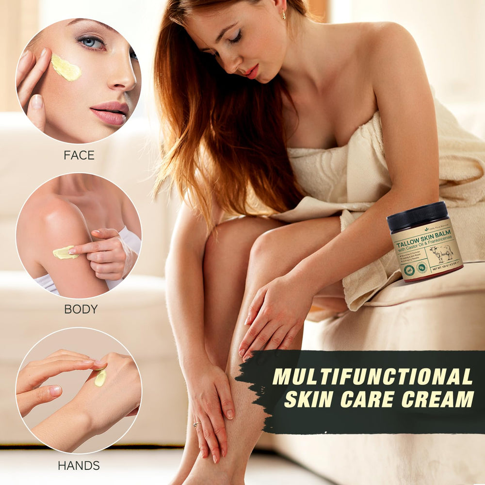 ZIXBMHYJ packaging-tin-label view communicates clean, natural skincare.