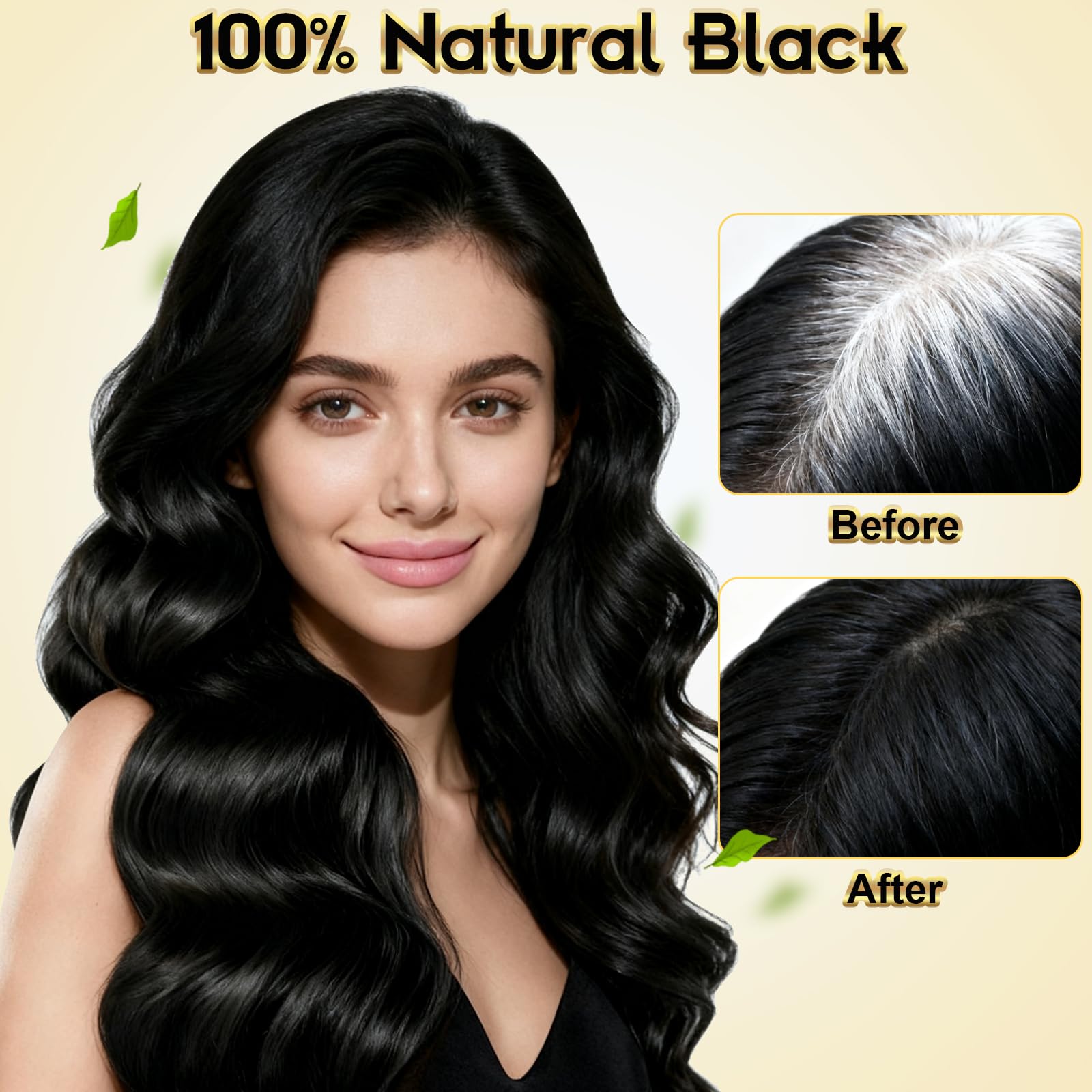 ZIXSIRP 3in1 color shampoo with gloves ready for quick application.