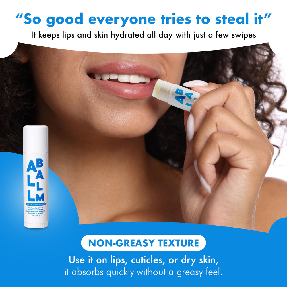 Zizia Botanicals Unscented Multi Balm Stick for elbows and dry skin relief