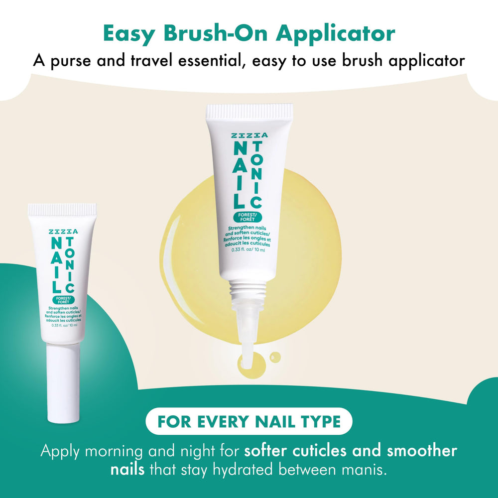 Zizia Forest Nail Tonic oil drop emphasizes lightweight hydration