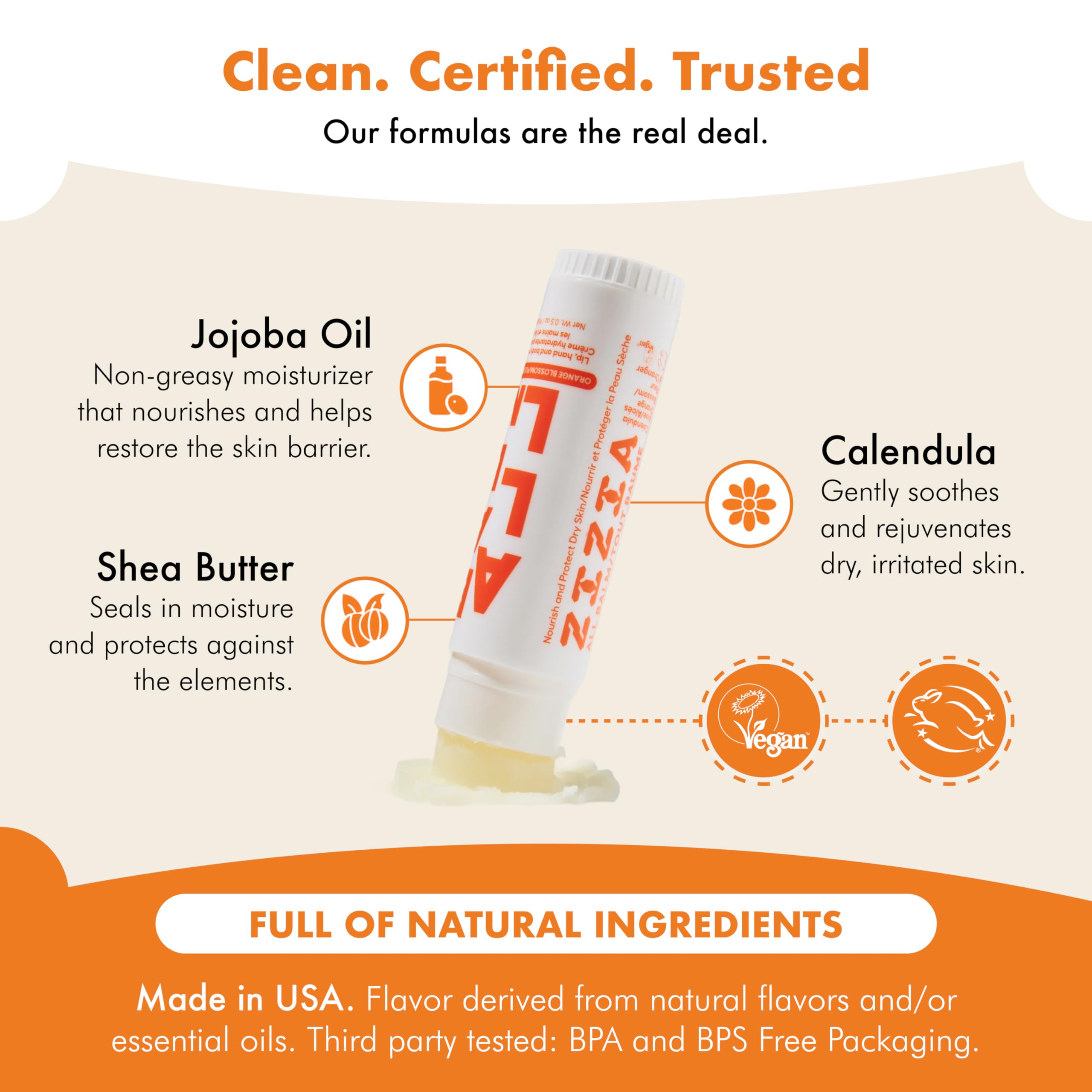 Zizia Neroli scent close-up highlighting refreshing aroma