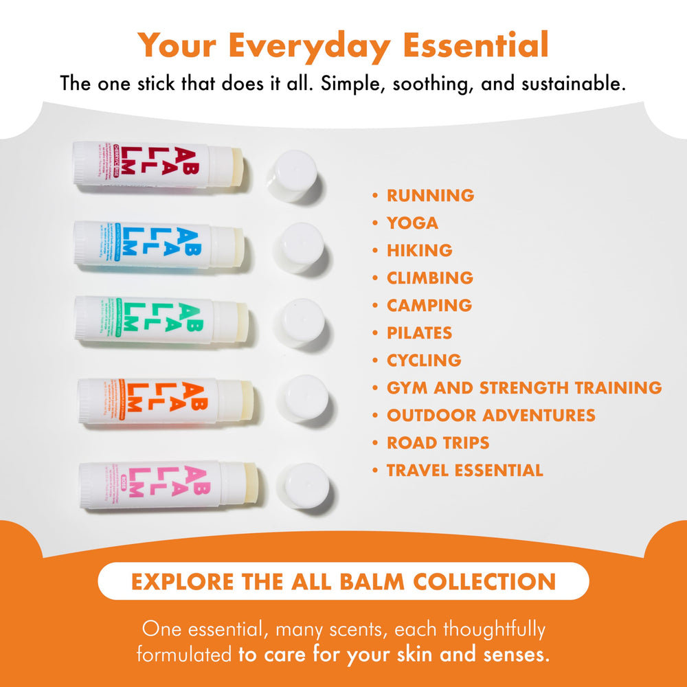 Zizia balm stick in a travel tin ready for gym bag or purse