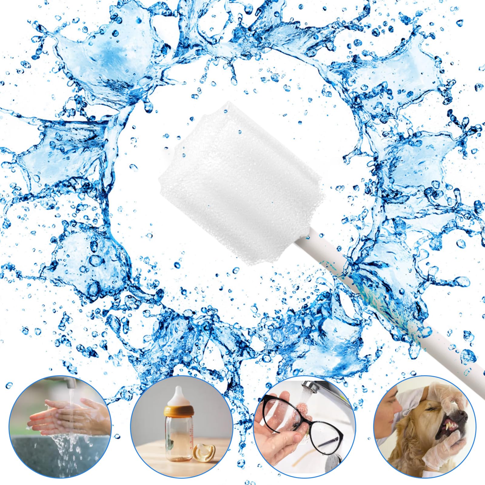 ZIZNBA portable disposable swabs ideal for on-the-go freshness.