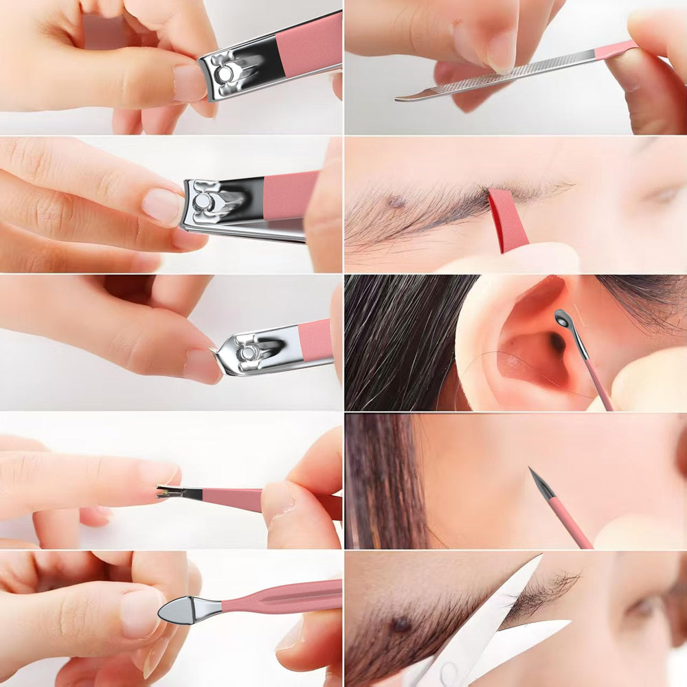 ZIZZON cuticle pushers and files in action for safe grooming