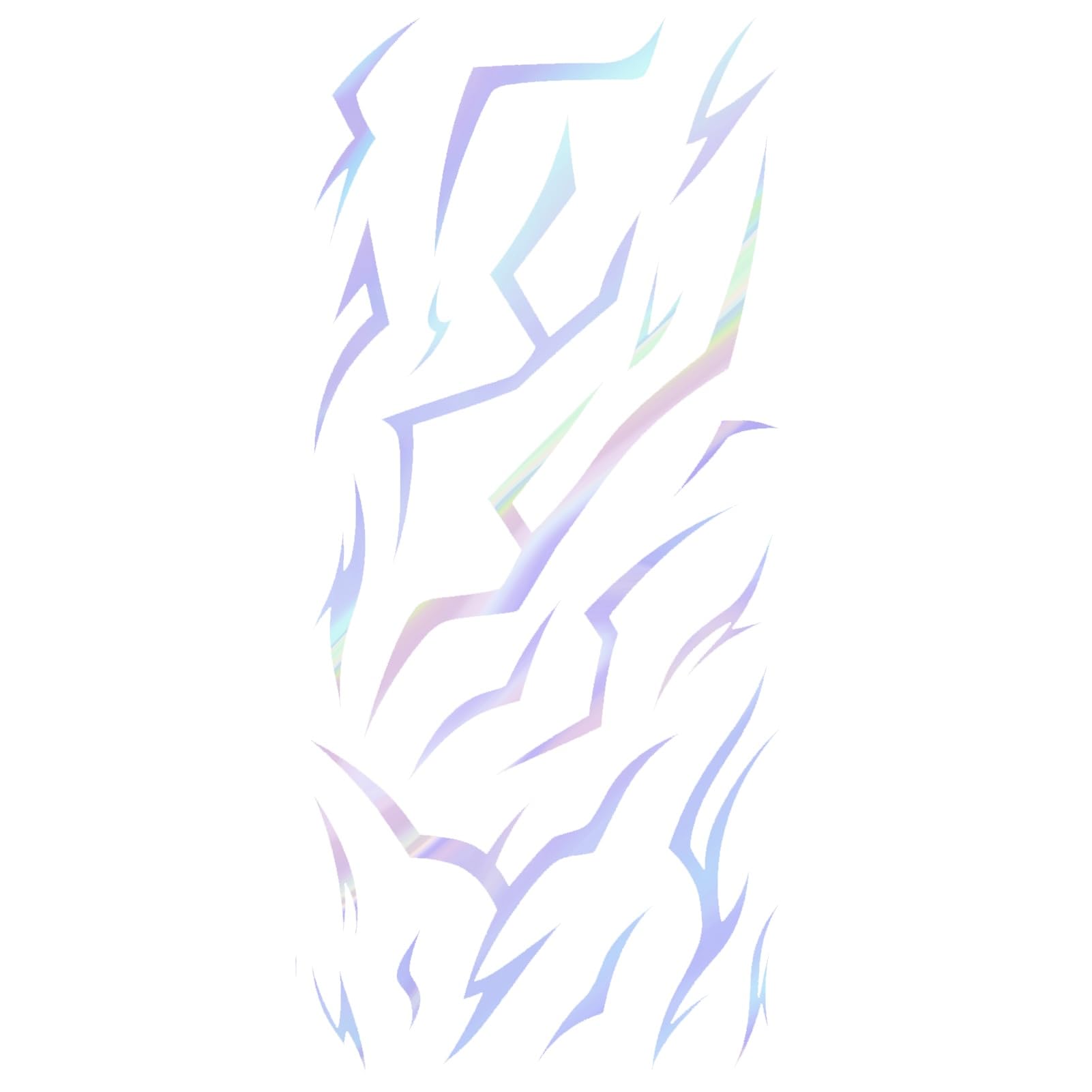 Zizzy Zuzim iridescent tattoo arm designs for bold party looks